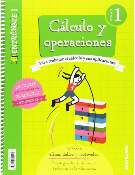 CUADERNO CALCULO 1ºPRIMARIA ENTRENATE